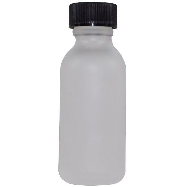 Fusion Flavours30 Ml Frosted Boston Round Glass Bottle W Black Cap Fusion Flavours 2939