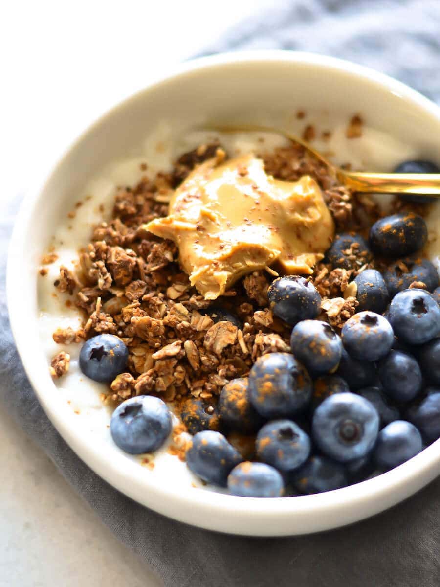 Blueberry Granola Bowl