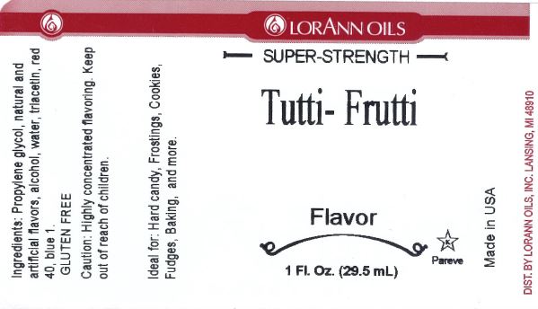 Tutti - Frutti by Lorann's Oil2.69Fusion Flavours  