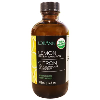 Organic Lemon, Bakery Emulsion 4 oz.8.99Fusion Flavours  