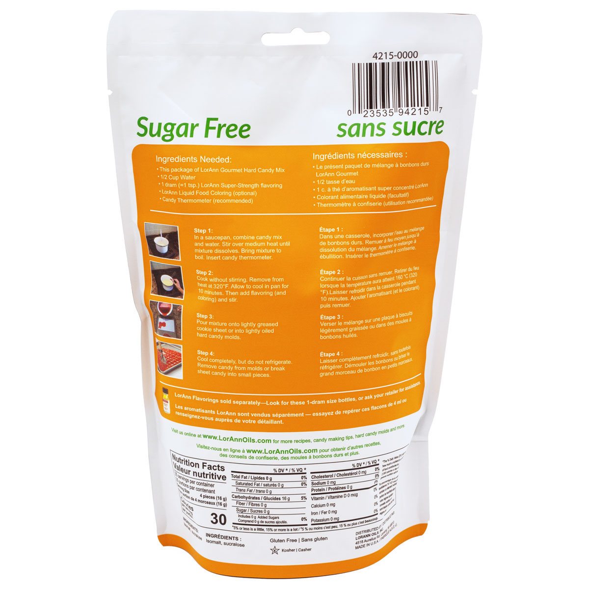 Sugar Free Hard Candy Mix13.79Fusion Flavours  