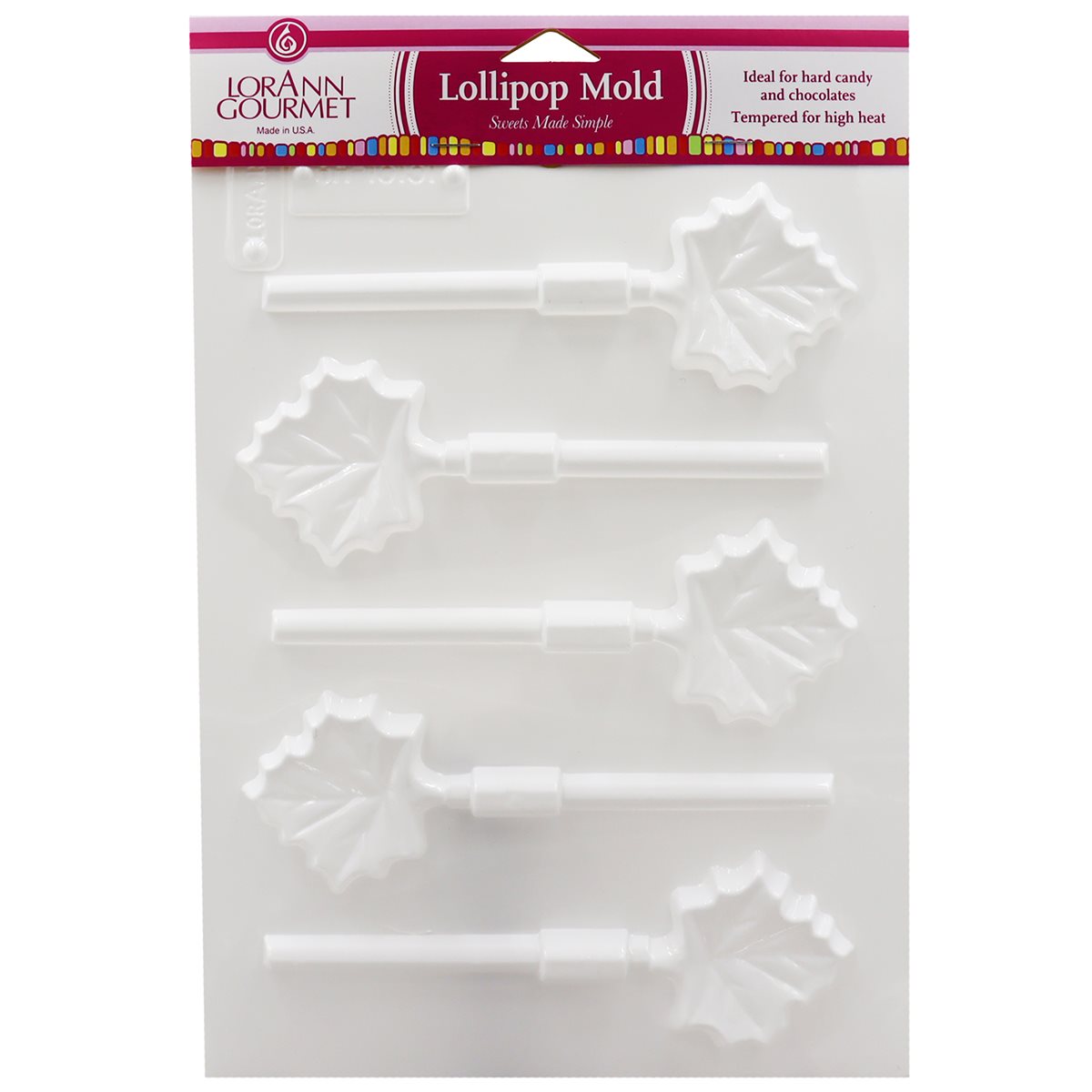 Maple Leaf Lollipop Sheet Mold - LorAnn3.99Fusion Flavours  